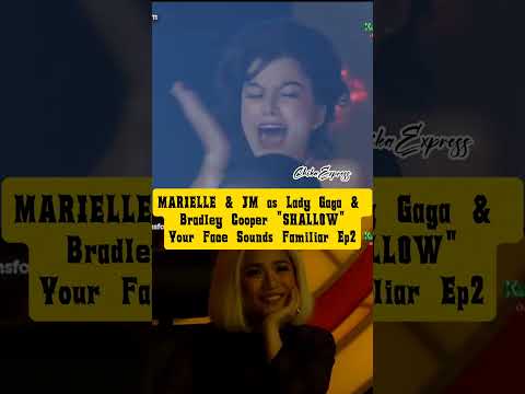MARIELLE & JM AS LADY GAGA AND BRADLEY COOPER "SHALLOW" YOUR FACE SOUNDS FAMILIAR EPISODE 2 | YFSF