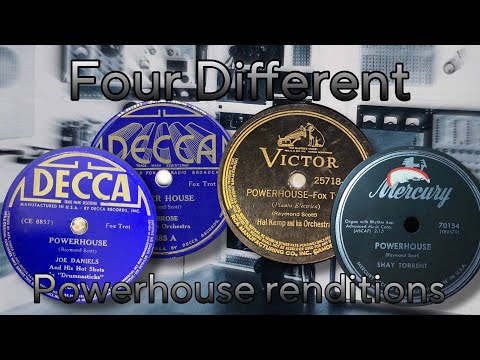 Four different powerhouse renditions (40s-50s Compilation)