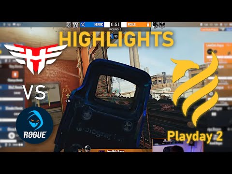 Rogue vs Heroic - HIGHLIGHTS - Playday 2 - EUL 2021 Stage 3 - R6 Esport