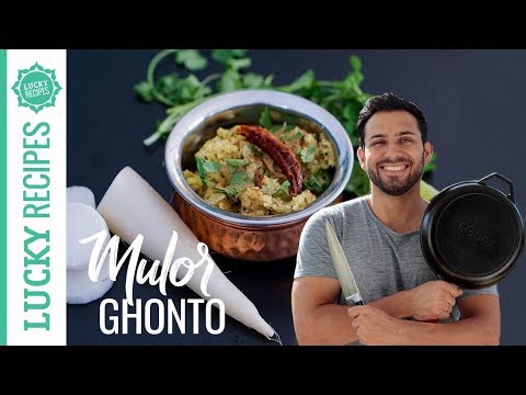 So müsst ihr mal Rettich kochen - Mulor Ghonto | Indische Rezepte | Vorspeise | VEGAN