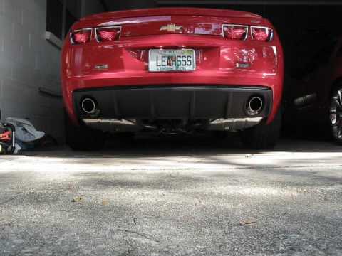 Camaro SLP Loudmouth II installed