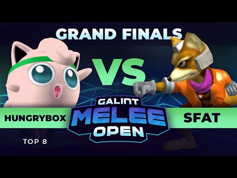 Galint Melee Open Grand Finals - Hungrybox (Jigglypuff) vs SFAT (Fox, Losers Side)