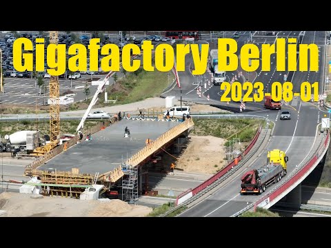 Giga Berlin | 2023-08-01 | Bridge Concrete Finished