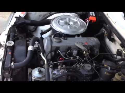 1981 Mercedes W123 gear reduction starter