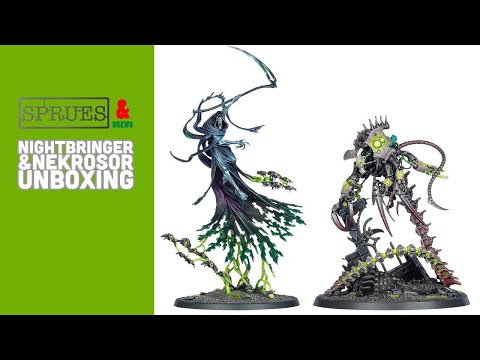 Nightbringer and Nekrosor Unboxing and Review - Warhammer 40k - 500 Worlds
