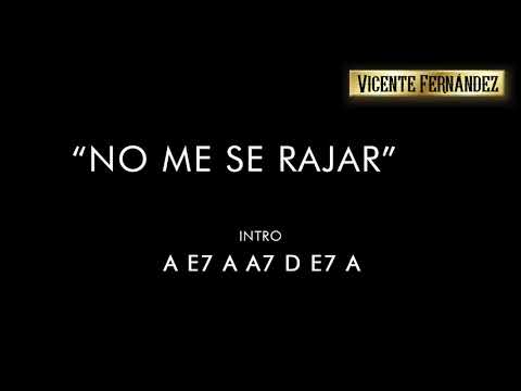 No Me Sé Rajar - Vicente Fernandez