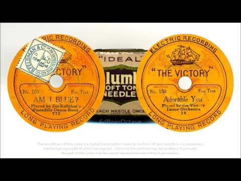 Am I Blue + Adorable You (1929) Jim Kelleher with Fred Douglas + Adrian Schubert