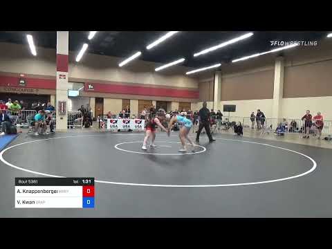 59 Kg Consi Of 8 #1 - Anya Knappenberger, Maryland Vs Valynn Kwan, Grapplers HI 02b4