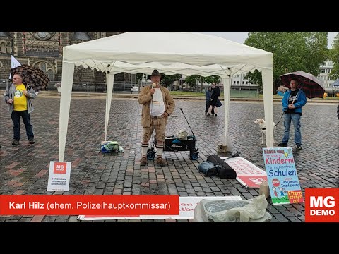 Karl Hilz, MG DEMO Kundgebung am 04.07.2021, Mönchengladbach-Rheydt