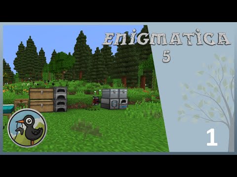 Modded Minecraft - Enigmatica 5 Episode 1: "A Fresh Start"