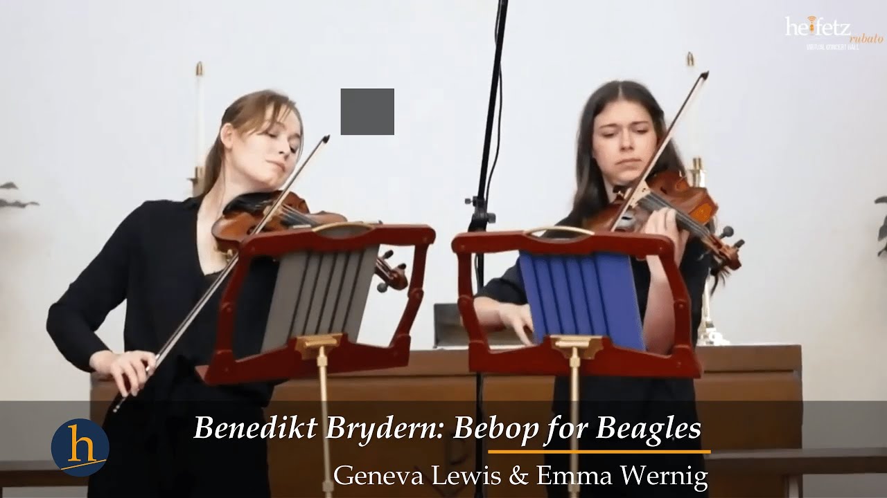 Benedikt Brydern: BeBop for Beagles | Geneva Lewis & Emma Wernig