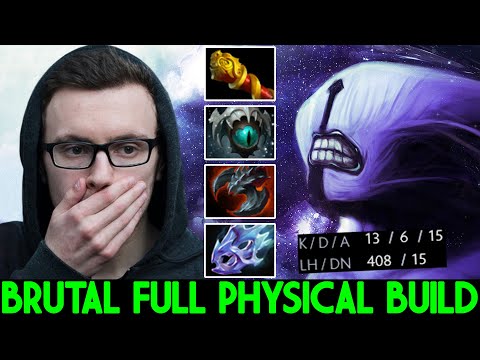 MIRACLE [Faceless Void] Brutal Full Physical Build Try Hard Def Megacreeps Dota 2