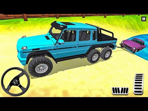 Offroad Truck Simulator - 6x6 Offroad Jeep Drive Rescue - Android Gameplay