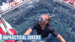 Impractical Jokers - Swimming with the Sharks (Punishment) | truTV