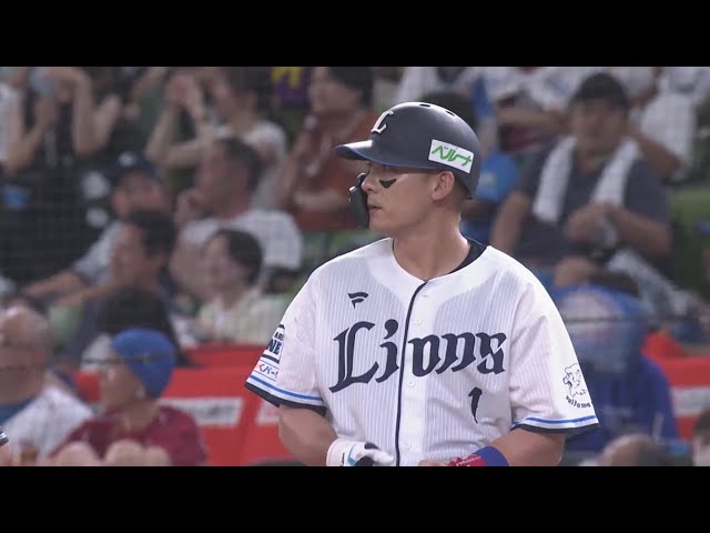 【1回裏】頼れる男の先制打!! ライオンズ・栗山巧 チームを勢いづけるタイムリーヒット!!  2023年7月23日 埼玉西武ライオンズ 対 東北楽天ゴールデンイーグルス
