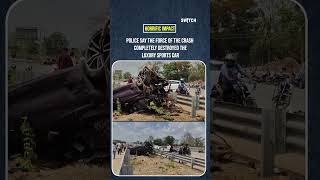BMW at 251 kmph Crashes, Two Killed Near Badlapur #BMWCrash #Badlapur #RoadAccident #SpeedKills