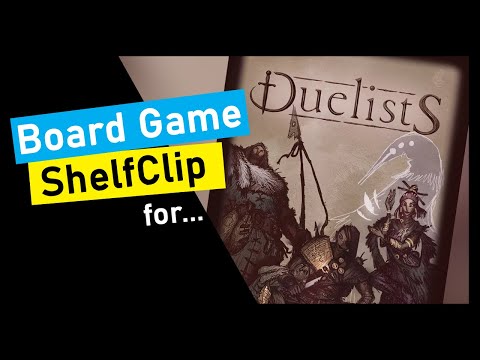 ShelfClips: Duelists (Short Board Game Preview)