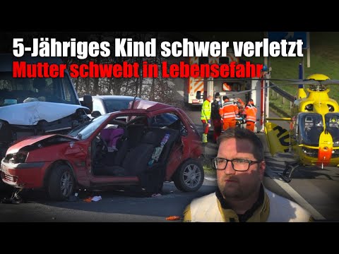 [UNFALL IN STAUENDE] 9 Verletzte nach Verkehrsunfall auf der A1 bei Greven - 5 Beteiligte Fahrzeuge