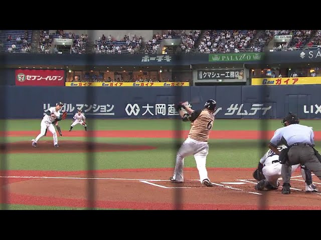 【1回表】3試合連続打点!! ファイターズ・中田が先制タイムリー!! 2018/8/30 Bs-F