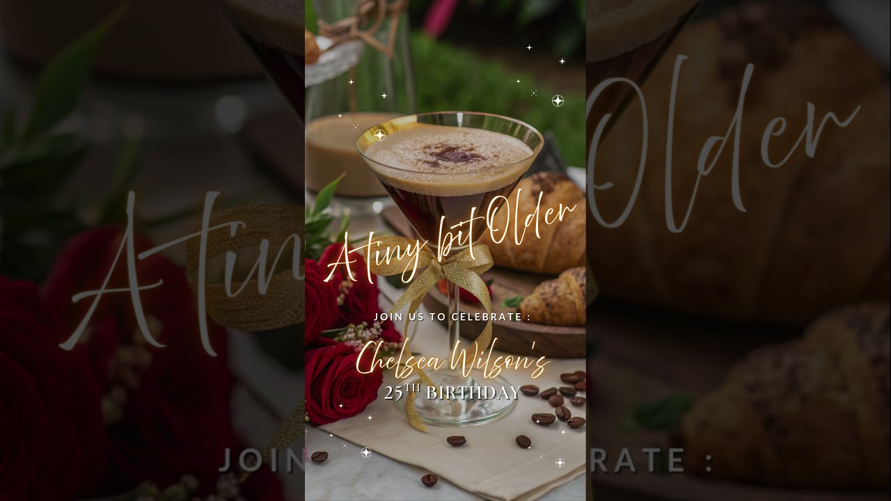 Coffee Theme Invite