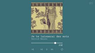 Download lagu je te laisserai des mots ~ patrick watson // slowed reverb // {1 hour} mp3 Download lagu je te laisserai des mots ~ patrick watson // slowed reverb // {1 hour} mp3