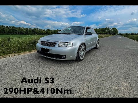 Audi S3 8L Straight Pipe with 290Hp&410Nm Autobahn Review & Sound 💥 by Cars2Drive