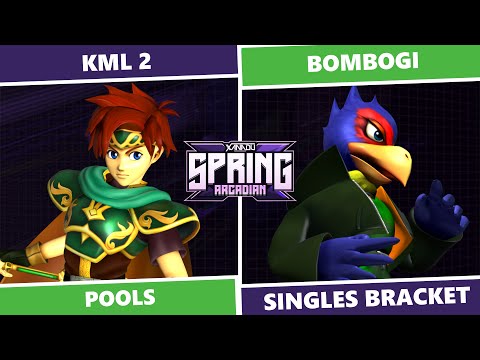 Spring Arcadian 2023: Pools - KML 2 (Roy) Vs Bombogi (Falco) SSBM Singles