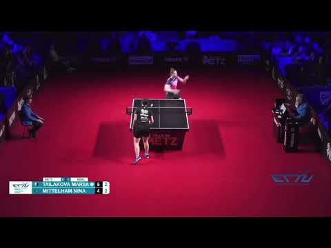 Мария Тайлакова против Нины Миттельхам в 1/4 лиги чемпионов 2021/2022!