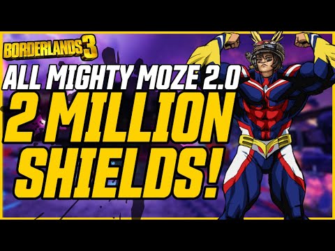 2 Million+ Shields Moze Build! All Mighty Moze 2.0 // Borderlands 3