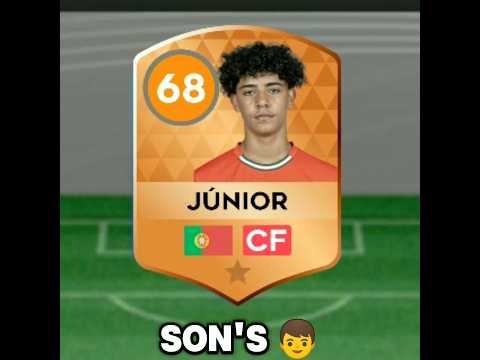 DLS 26 Ronaldo and Messi son’s Ronaldo JR. #dls