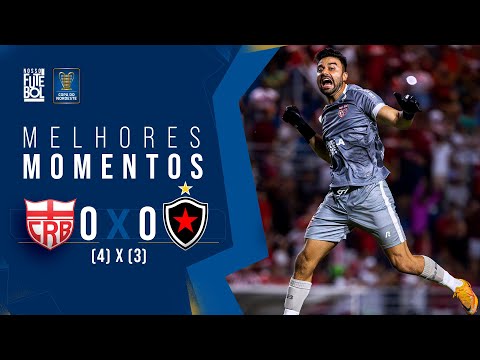 NOS PÊNALTIS PASSOU O CRB - CRB 0x0 Botafogo (4x3) - Melhores Momentos - Copa do Nordeste