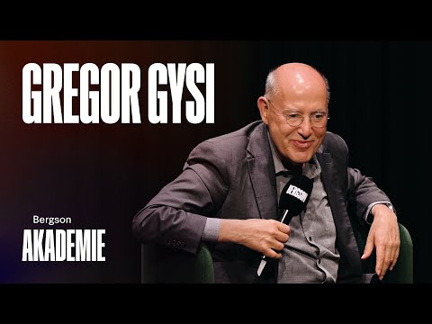 BERGSON AKADEMIE — Dr. Gregor Gysi zur Lage der Nation