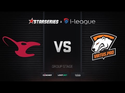 [EN] mousesports vs Virtus.pro, map 1 cobblestone, StarSeries i-League Season 4 Finals