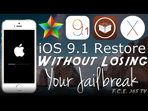 OS X - How to Restore iPhone Without Losing Jailbreak (SemiRestore) iOS 9.1 And Lower