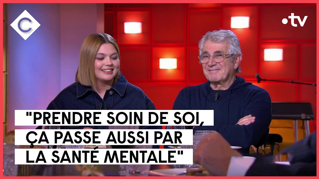 Michel Boujenah et Louane - C à Vous - 24/01/2023