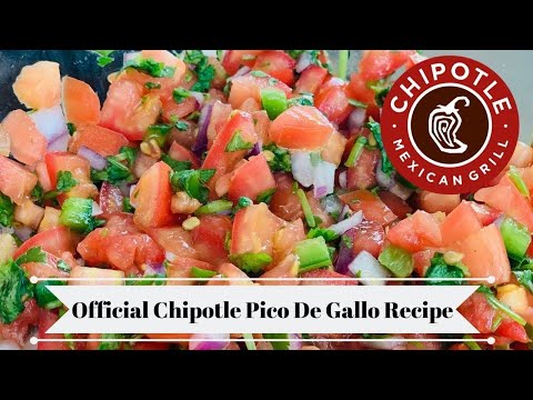 Chipotle copycat Pico De Gallo