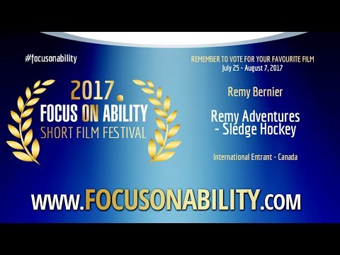 REMY ADVENTURES - sledge hockey film thumbnail