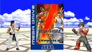 Virtua Fighter 2 vs. Tekken 2 - Megadrive