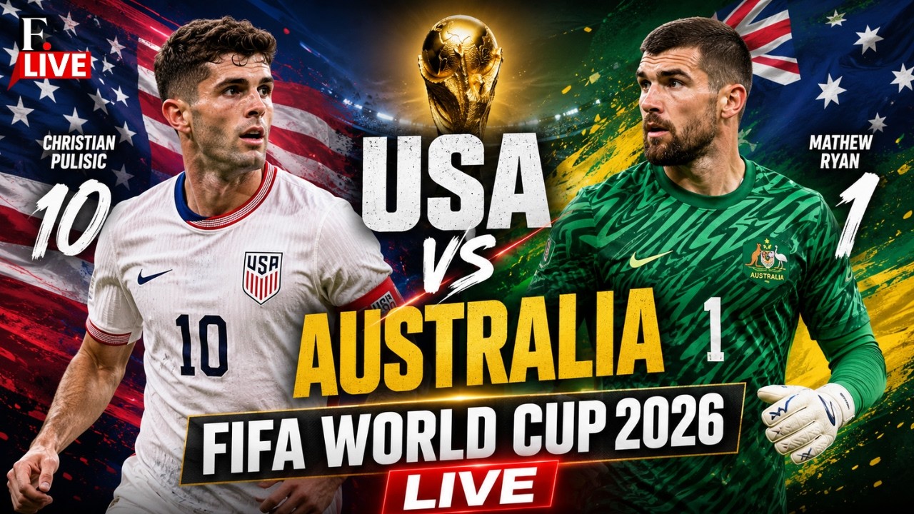 🔴USA VS Australia LIVE | FIFA World Cup 2026 | USA VS Australia | Christian Pulisic | Mathew Ryan