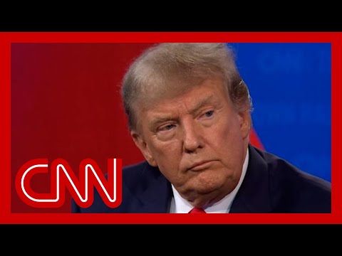 Trump asked if he stands by comments from 'Access Hollywood' tape. Hear his response