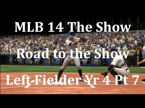 MLB 14 The Show (PS4) Road to the Show Left Fielder Yr 4 - Pt 7