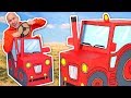 Cardboard Tractor Cardboard Car Toy Craft Ideas For Kids DIY On Box Yourself