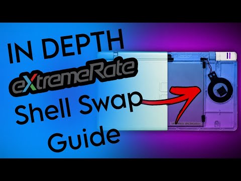 Nintendo DS Lite eXtremeRate SHELL SWAP TUTORIAL COMPLETE GUIDE New Updated 2026