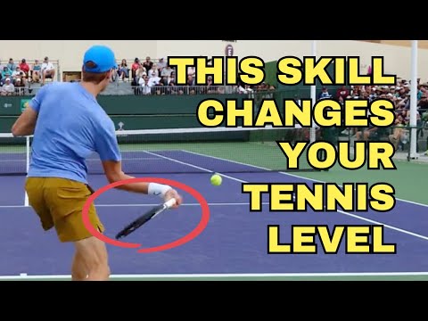 The skill is the secret to rapid tennis improvement!