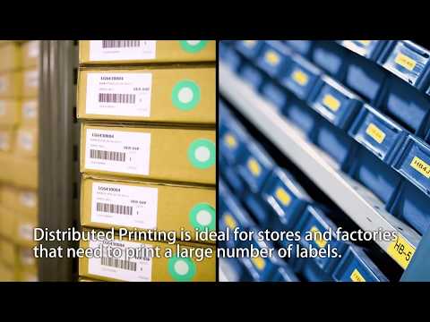 Distributed Printing Solution using Brother Professional Label Printer