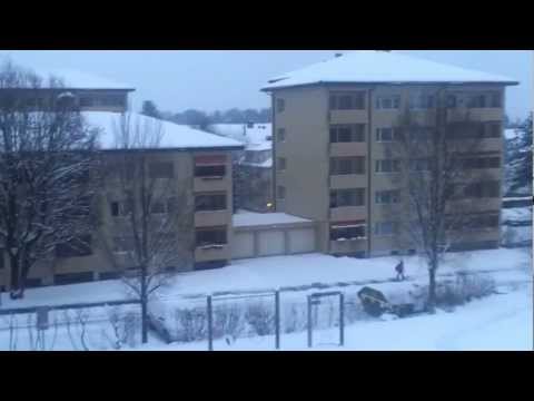 Utsikt från balkongen 8 februari 2013