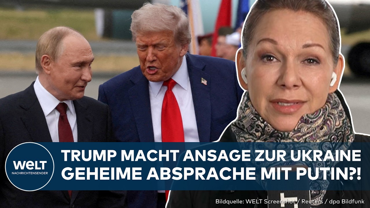 PUTINS KRIEG: Geheime Absprache? Trump prescht vor! USA und Russland planen Dialog! Ukraine reagiert
