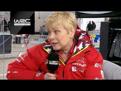 WRC 2018: Linda Jackson (CEO Citroën)
