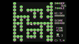 Dangerous Jungle (デンジャージャングル) for the NEC PC-6001 mkII