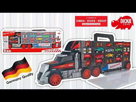 Simba Toys DICKIE TOYS mašinų lagaminas sunkvežimis, 203749023